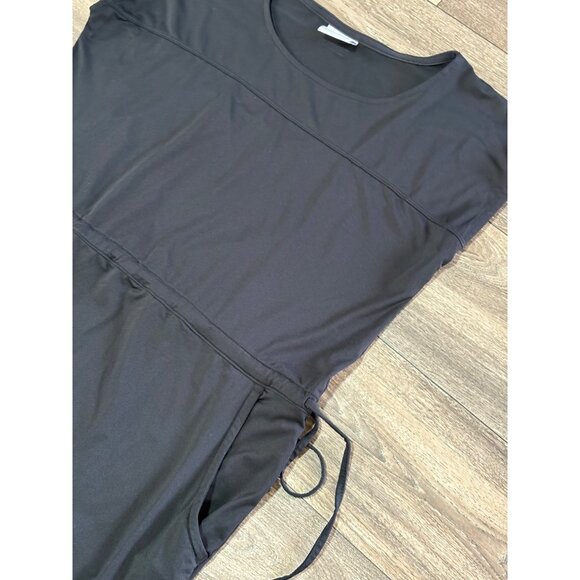 COLUMBIA WOMENS S PERFORMANCE BLACK DRESS ADJUSTABLE WAIST POCKETS LIGHTWEIGHT - Picture 2 of 8